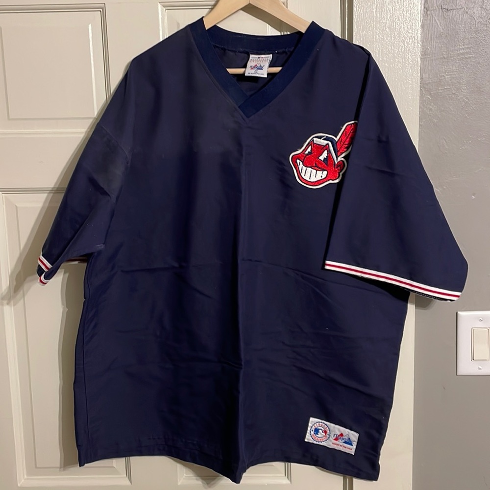 2XL Cleveland Indians short sleeve shirt